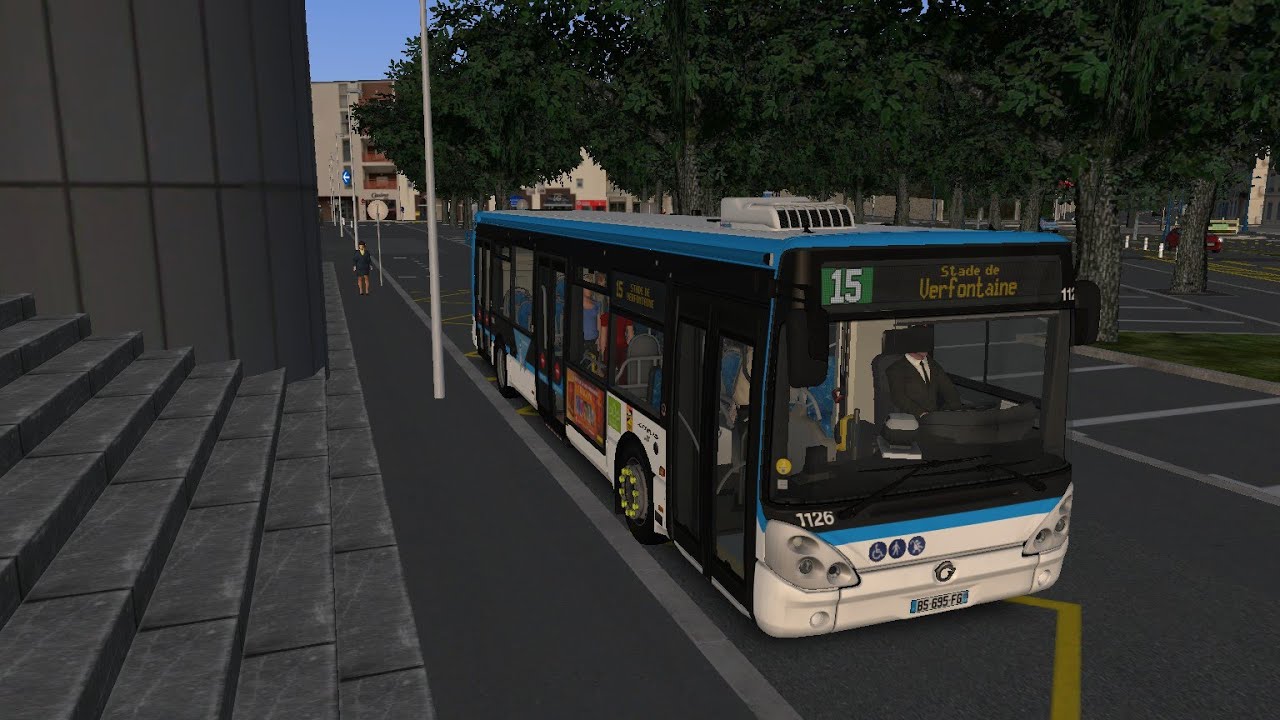 Omsi 2 Saint Servan : Ligne 15 Palais de Justice à Stade de Vertfontaine en Citelis 12