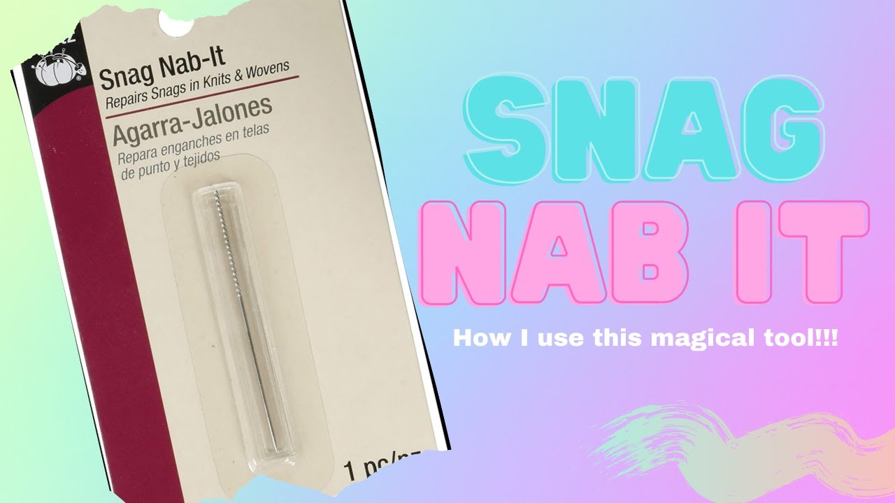 Has anyone used the snag-nab-it needle tool to fix embroidery on