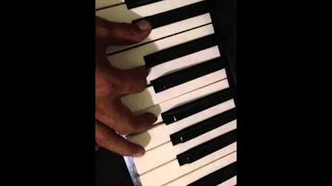 Como se faz um si bemol no teclado?