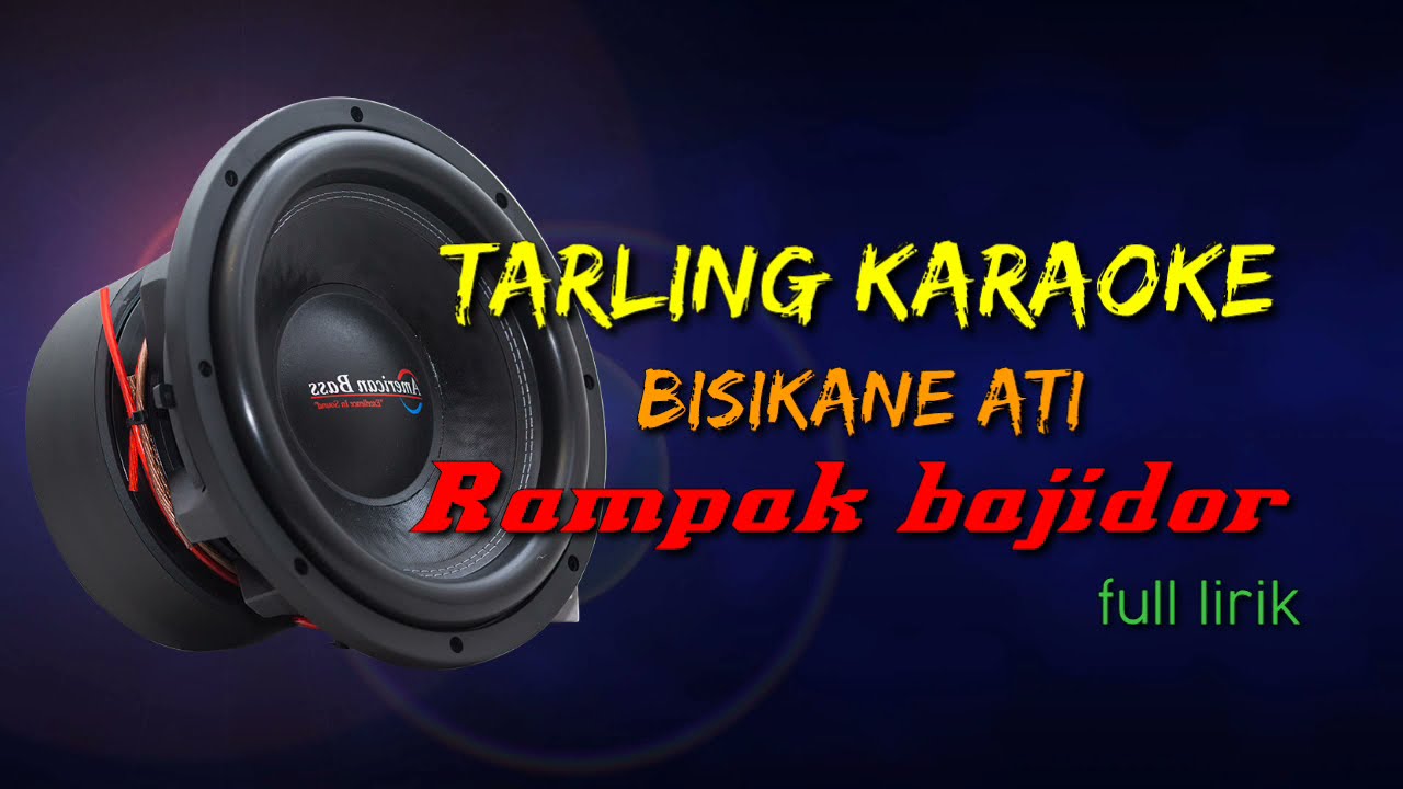 Cek sound tarling BISIKANE ATI (karaoke) enak buat santai