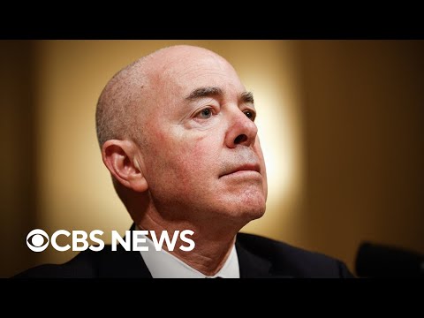 Watch Live: DHS Secretary Alejandro Mayorkas impeachment trial underway in Senate - CBS News.
