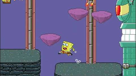 Spongebob Squarepants Bikini Bottom Pursuit Java Game All Bosses