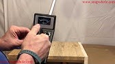 Tuning Radioshack Metal Detector Model 63 3005 Youtube