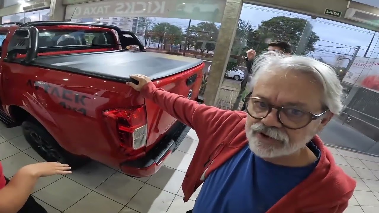 FUI VER A NOVA FRONTIER 2023 0KM PRA COMPRAR