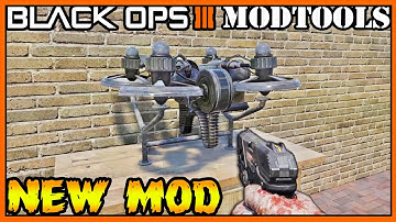 "MAXIS DRONE" Black Ops 3 Custom Zombies! - Mod/Map SHOWCASE (BO3 Zombies: ModTools)