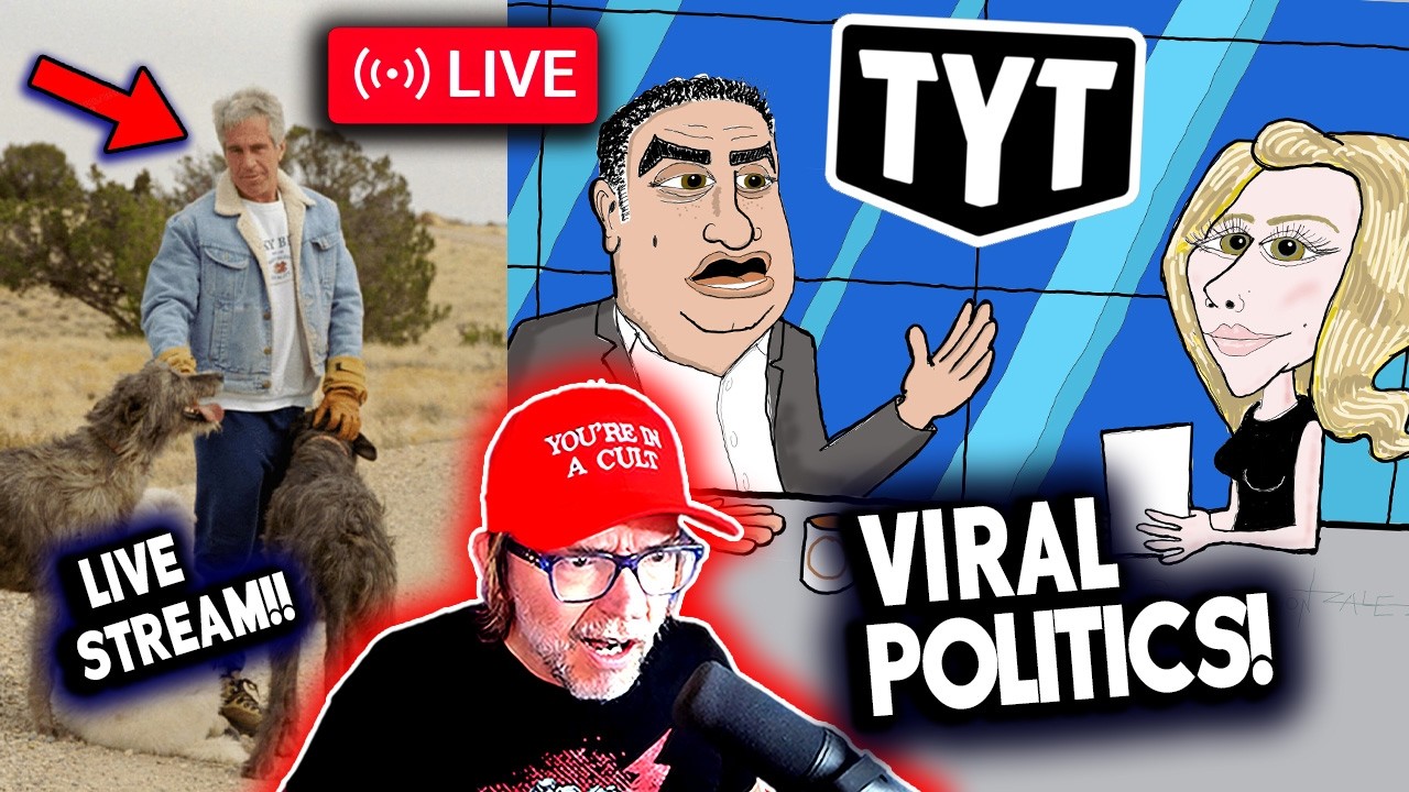 LIVE: Epstein TRASH and Zorro Ranch, TYT Get DRAGGED Online, Stock Market CRASH, ICE OUT of MN