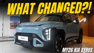 MY26 Kia Syros Walkaround | More Value, More Choice, What's New?
