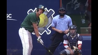 ワールドチャンピオンシップ  男子ソフトボール  アメリカ v オーストラリア　平林金属 松田 World Championship Men’s Softball USA v Australia