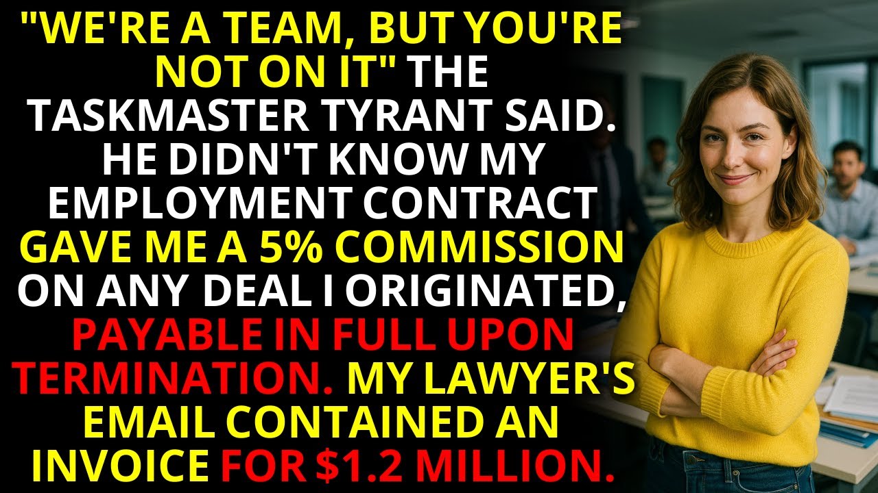 He Fired Me in Front of Everyone - So I Billed the Company $1.2M and Got Paid 💼📌