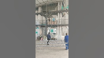 Turnkey 5-7T/H Complete Animal Feed Processing Plant | Feed Pellet Production Line #feedmill