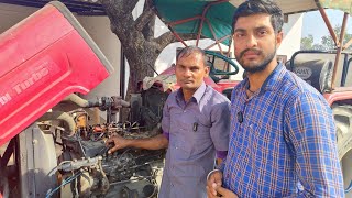 Mahindra 595 Di Turbo ki Complete Service || Sirohi Farming