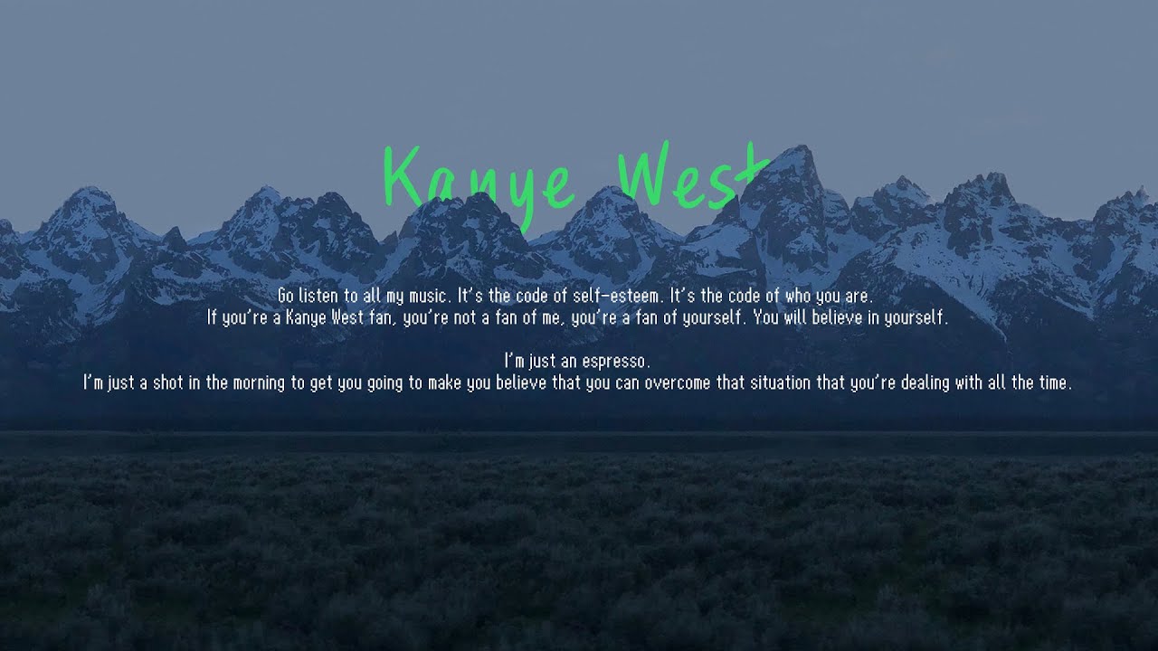 𝕡𝕝𝕒𝕪𝕝𝕚𝕤𝕥 | 내가 좋아하는 Kanye West 노래
