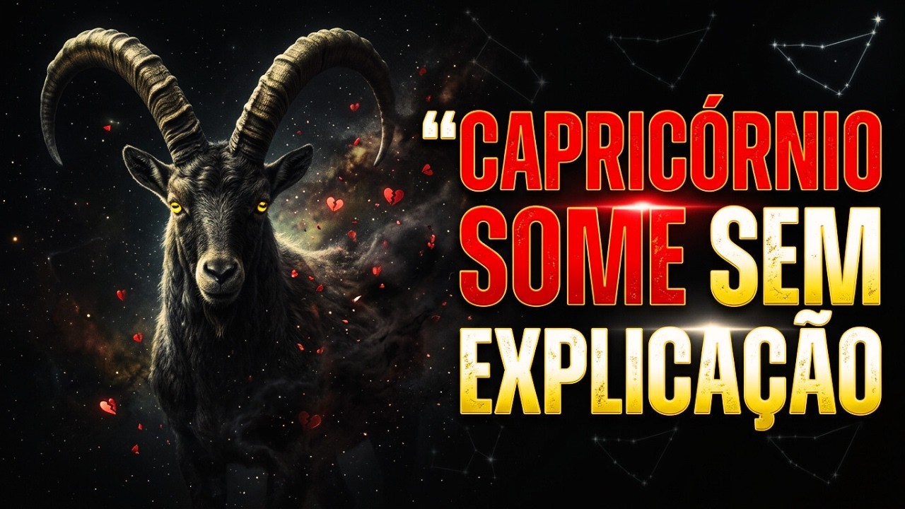 Por Que CAPRICÓRNIO Termina RELACIONAMENTOS Sem EXPLICAÇÃO? A Verdade Que Ninguém Conta!