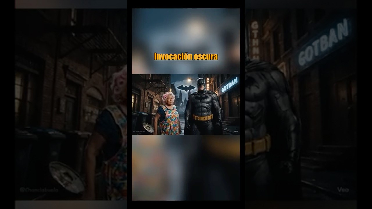 Chanclabuela invocó… ¡algo épico! 😂🦇 