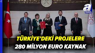Avrupa Konseyi Kalkınma Bankası İle Yeni Finansman Anlaşması İmzalandı A Para