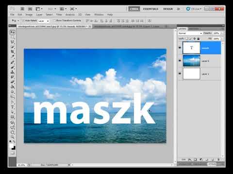 Photoshop maszkolás