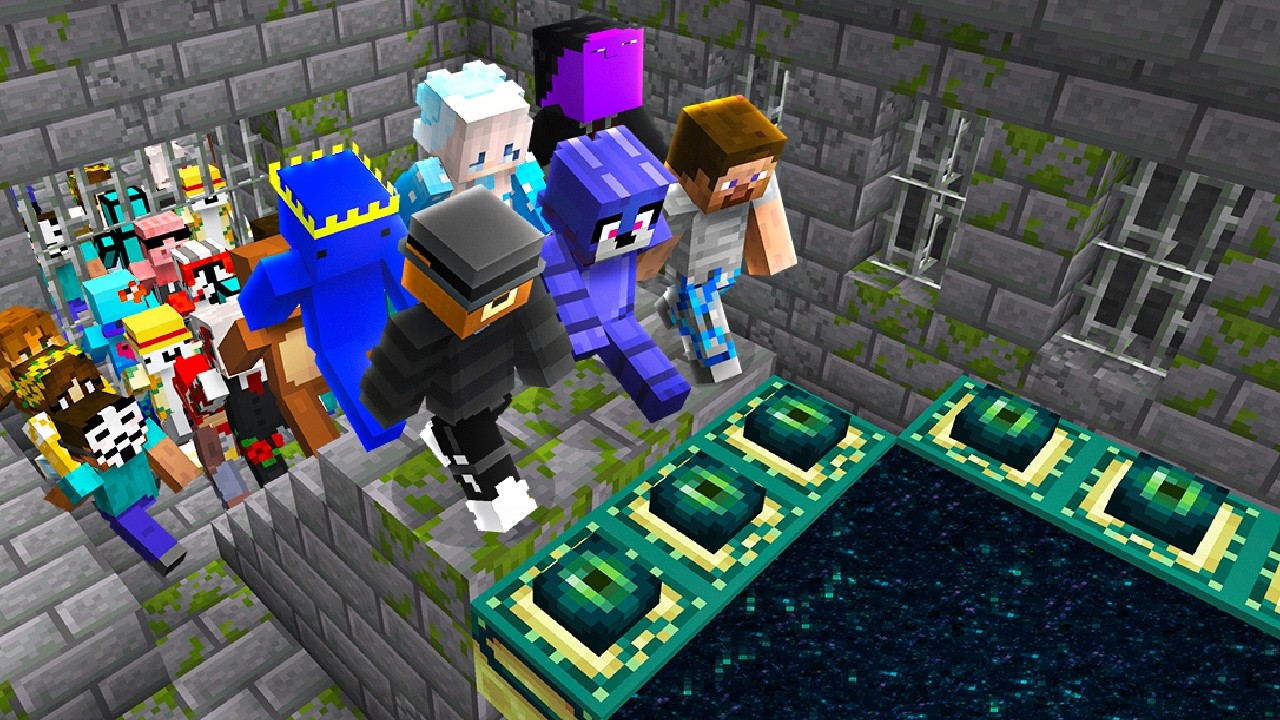 How Fast Can 100 Players Beat Minecraft