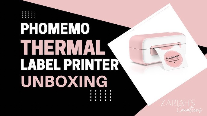 Introduction  Phomemo PM-241BT Shipping Label Printer 