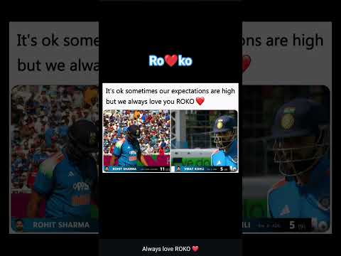 we always support roko❤️#love #support #cricket #viral #trending