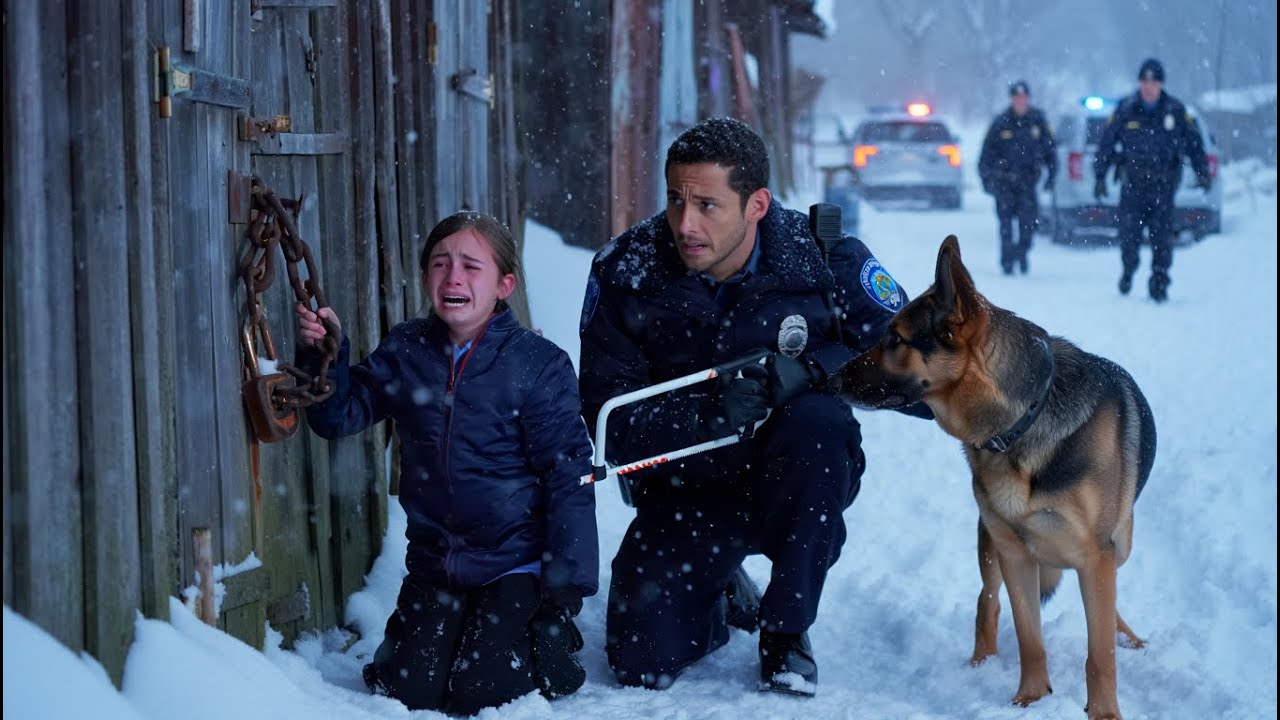 7-årig flicka ringer polisen i snöstormen, men sanningen bakom dörren är fruktansvärd