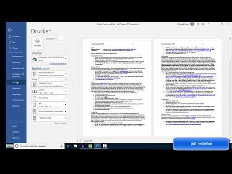 pdf drucken