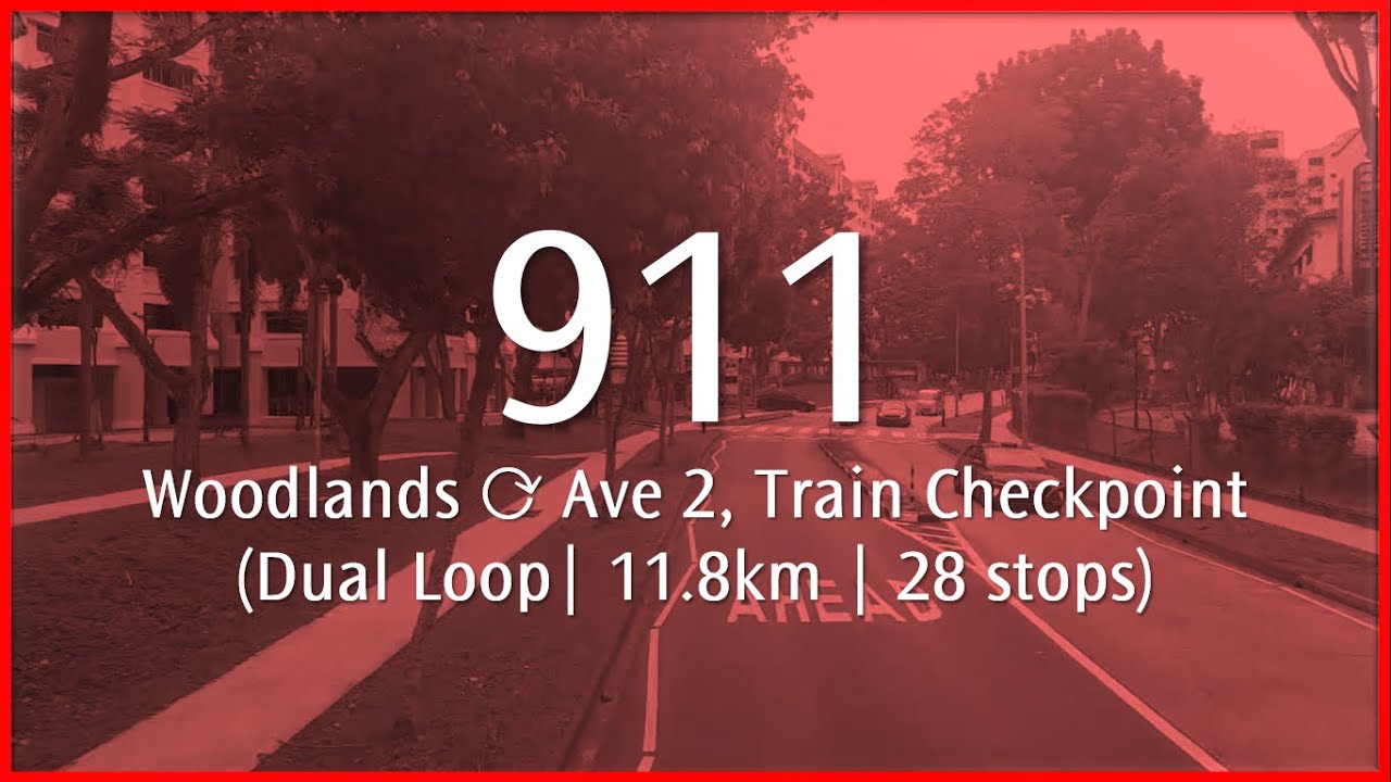 SMRT Buses Hyperlapses: Feeder 911 - YouTube