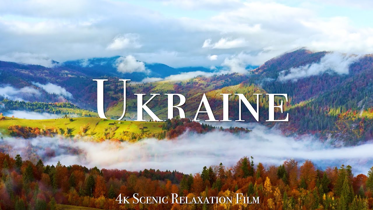 ⁣Ukraine 4K - Scenic Relaxation Film With Calming Music