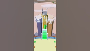 Bridge Race (Android iOS) Level 43 #short #viralshorts