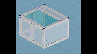 How to make sliding door on the MayCAD