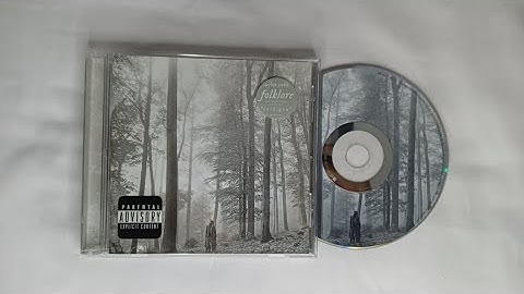 Taylor Swift - folklore (in the trees Ver.) (Deluxe Edition) CD Unboxing