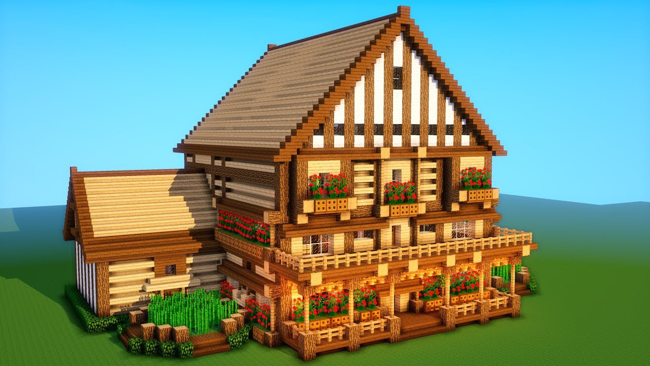Minecraft Houses / How To Build A Minecraft Cottage | WORDPUNCHER'S VIDEO ...