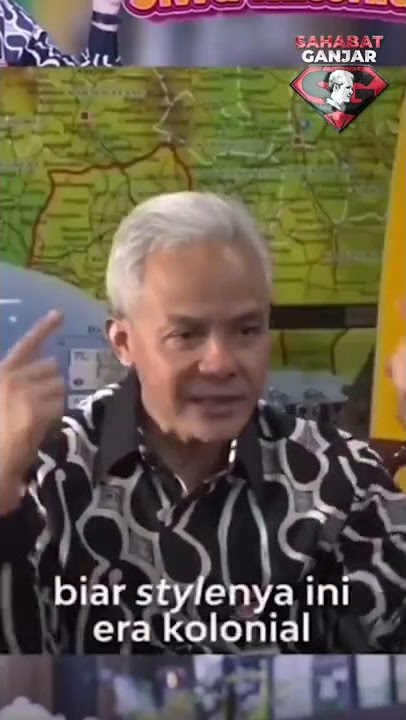 GANJAR PRANOWO MENGAKU DIRINYA SANGAT MILENIAL