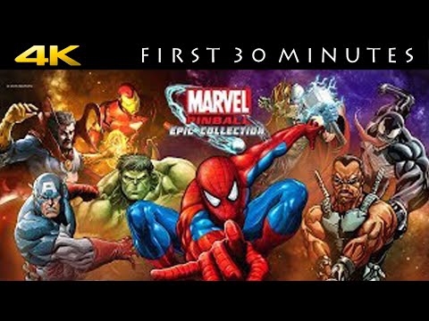 [PS5, PS4] Marvel Pinball: Epic Collection Vol. 1 (4K 60 FPS Gameplay)