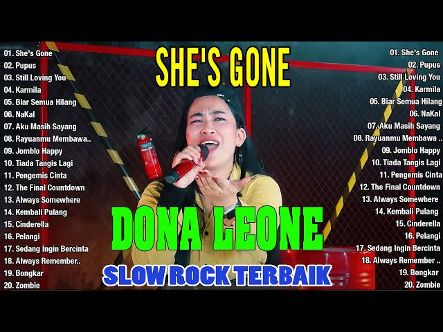 FULL ALBUM SLOW ROCK TERBAIK DONA LEONE 💖💖 Woww VIRAL Suara Menggelegar Lady Rocker Indonesia class=