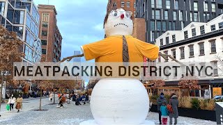 [4K] 🇺🇸NYC Winter Walk / Meatpacking District, Lower Manhattan/Jan.16 2021