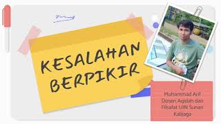 Kesalahan Berpikir atau Sesat Pikir dalam Logika