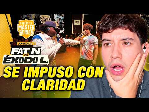 ÉXODO LYRICAL VS FAT N DEBUT AT FMS COLOMBIA J01 🇨🇴 KAPO 013 REACTION