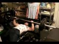 bench pressing 225 x 17