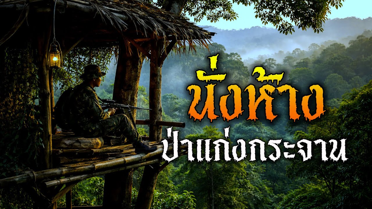 นั่งห้างป่าแก่งกระจาน l พระจันร์เต็มดวง