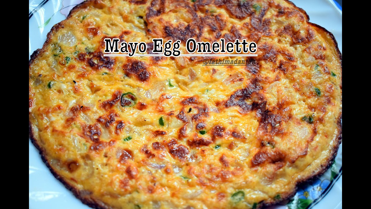 Mayo Egg Omelette in Tamil Easy breakfast dinner recipe YouTube