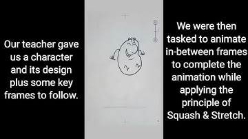 Squash & Stretch Test Animation | Traditional Animation