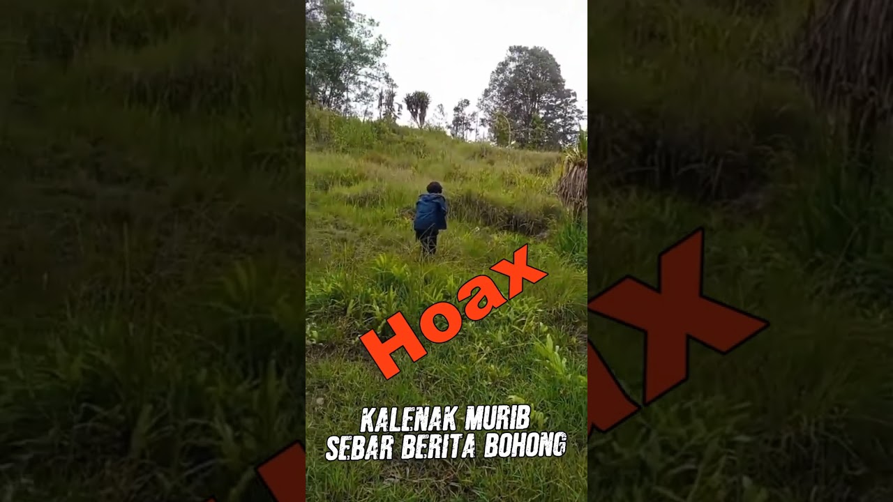 Kalenak Murib Sebar Berita Hoax