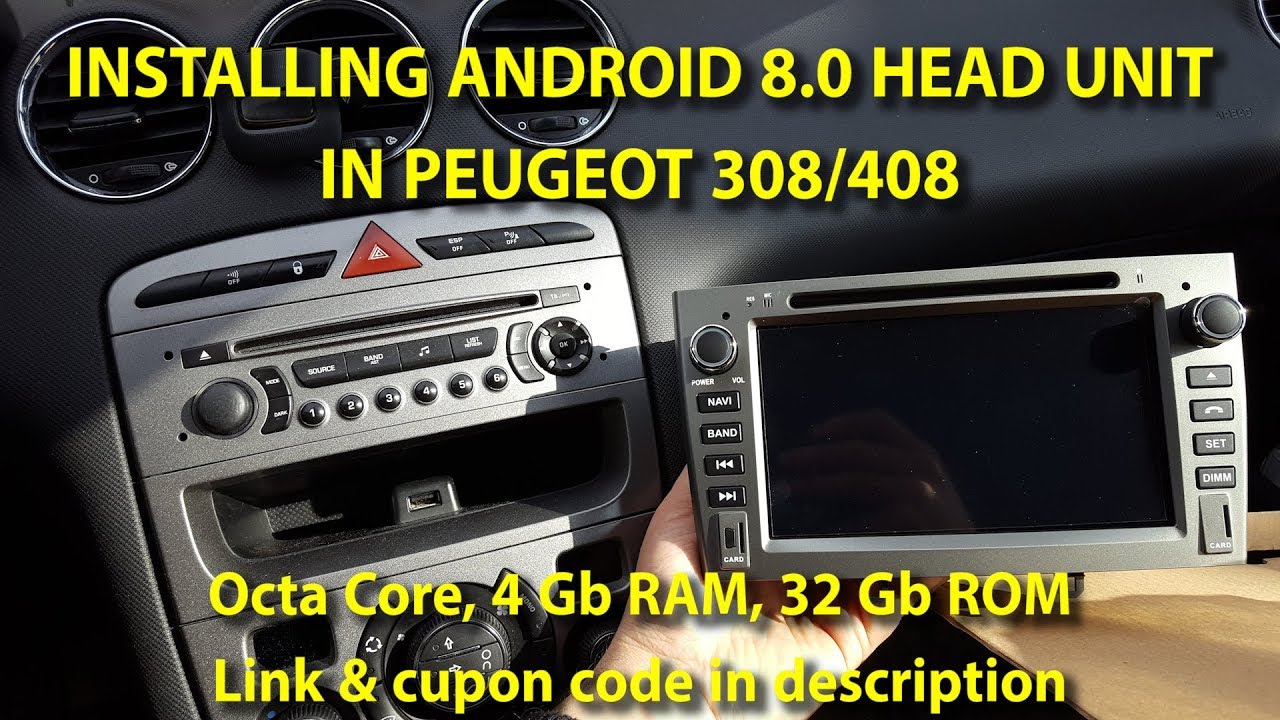 For Peugeot 3008 5008 2013 - 2016 Android Car Radio 2Din Stereo Receiver  Autoradio Multimedia Player GPS Navi Head Unit Screen - AliExpress