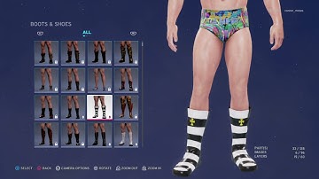 WWE 2K20 create a superstar creating an brand new wrestler arron anderson