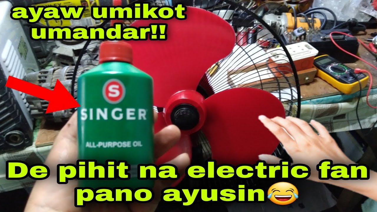 ELECTRICFAN AYAW UMIKOT,UMIINIT,UMUUGONG LANG AYAW UMANDAR, LANGIS LANG