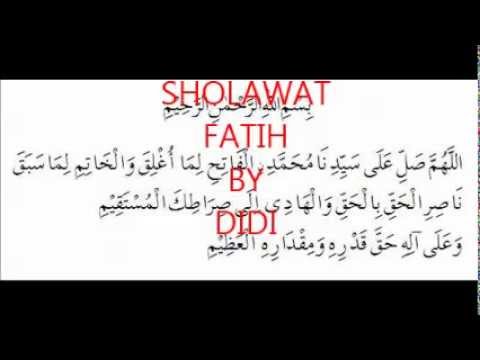 Bacaan Sholawat Fatih yang asli Latin, Bahasa Arab, Terjemahannya, Manfaatnya, Khasiat, Dan Artinya Yang Benar