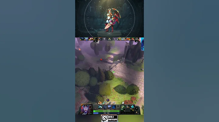 Never Farm This Camp While Using Regen Rune 🤣 #dota2 #shorts #queenofpain #singsing