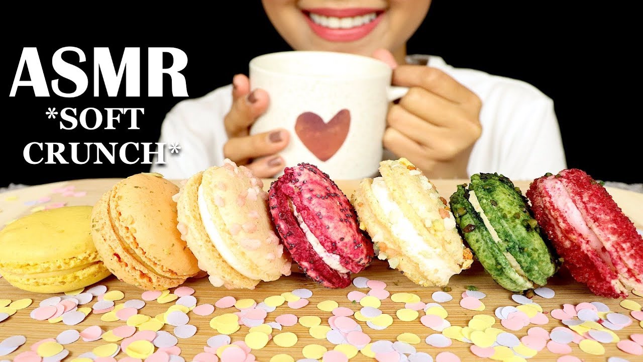 ASMR MACARONS 2 | SOFT CRUNCH | EXTREME EATING SOUNDS | No Talking | Chele ASMR