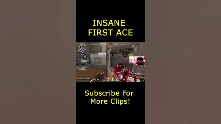 INSANE FIRST ACE w/ sniper (Valorant) Youtube #shorts