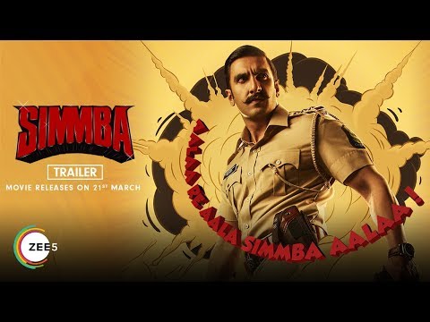 Simmba-|-Trailer-|-Ranveer-Singh,-Sara-Ali-Khan-&-Sonu-Sood-|-Streaming-21st-March-On-ZEE5